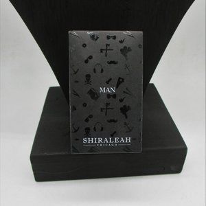 shiraleah Man Black Thornton Cross Bracelet Adjustable Size